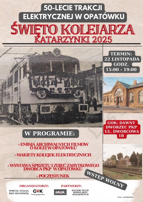 obrazek ��wi��TO KOLEJARZA - KATARZYNKI 2025   wiecej