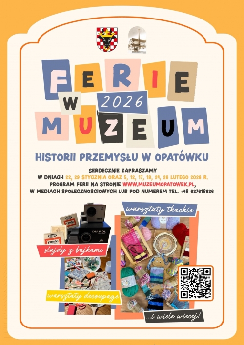 obrazek gwsiueZimowe 2026 w Muzeum Historii Przemysłu w Opatówku  wiecej