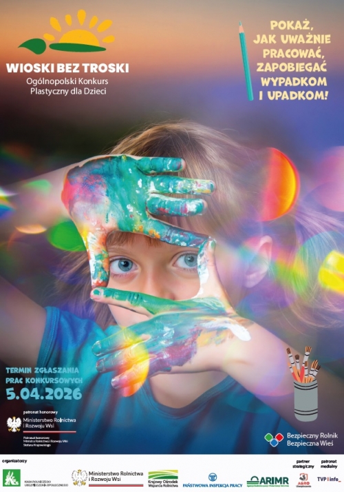 obrazek }wkagólnopolski Konkurs Plastyczny dla Dzieci „Wioski bez troski”  wiecej