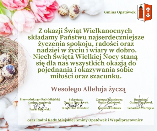 Zdjęcie do aktualności: Życzenia Wielkanocne  wiecej