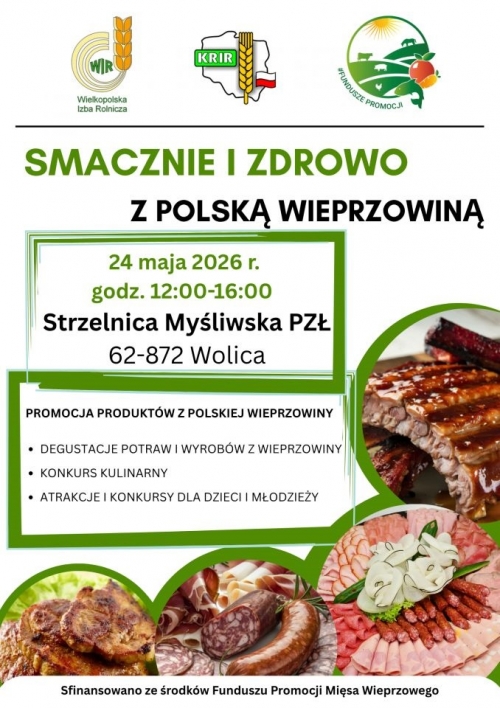 obrazek ���s}eCZNIE I ZDROWO Z POLSKĄ WIEPRZOWINĄ” wiecej