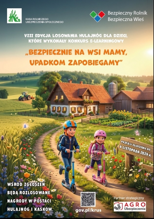 Zdjęcie do aktualności: Konkurs KRUS dla dzieci rolników 