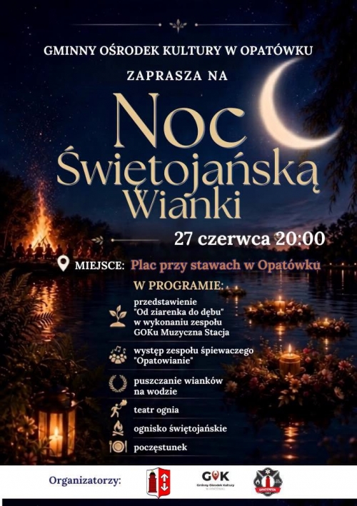 Zdjęcie do aktualności: Zapraszamy na Noc Świętojańską!  wiecej